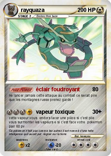 Pokemon rayquaza