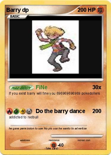 Pokemon Barry dp