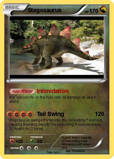 Pokemon Stegosaurus