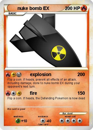 Pokemon nuke bomb EX