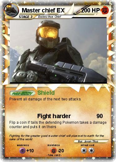 Pokemon Master chief EX