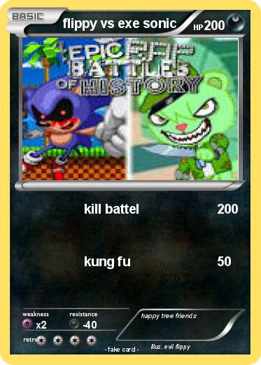 Pokemon flippy vs exe sonic