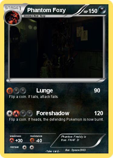 Pokemon Phantom Foxy