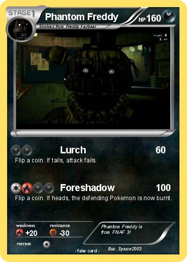 Pokemon Phantom Freddy