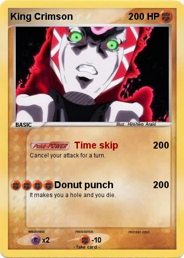 Pokemon King Crimson