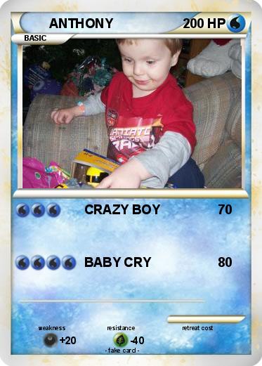 Pokemon ANTHONY