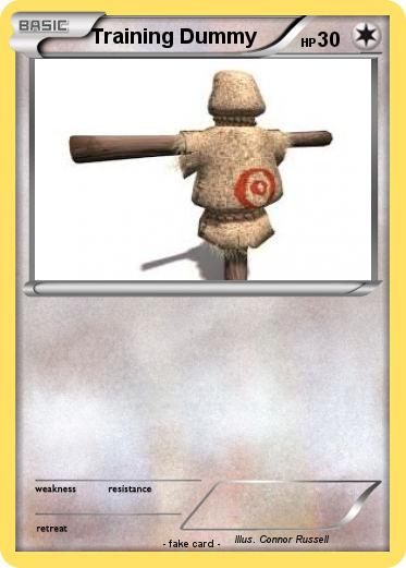 Pokemon Training Dummy