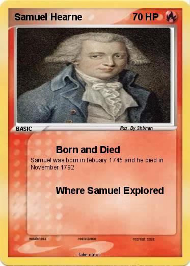 Pokemon Samuel Hearne