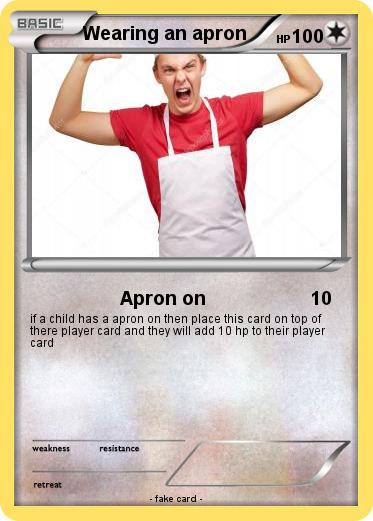 Pokemon Wearing an apron