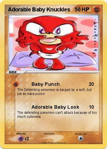 Pokemon Adorable Baby Knuckles
