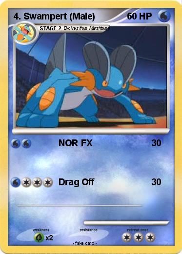 Pokemon 4. Swampert (Male)