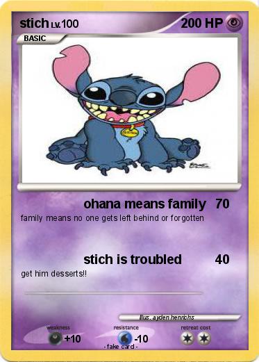 Pokemon stich