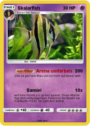 Pokemon Skalarfish