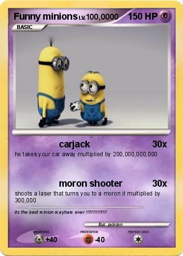 Pokemon Funny minions