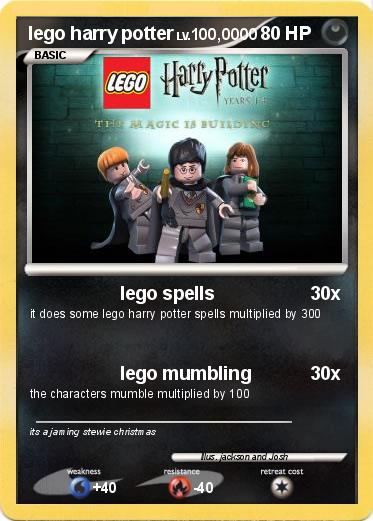 Pokemon lego harry potter