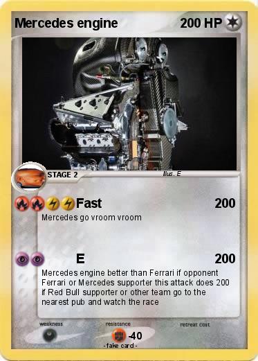 Pokemon Mercedes engine