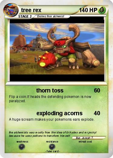 Pokemon tree rex