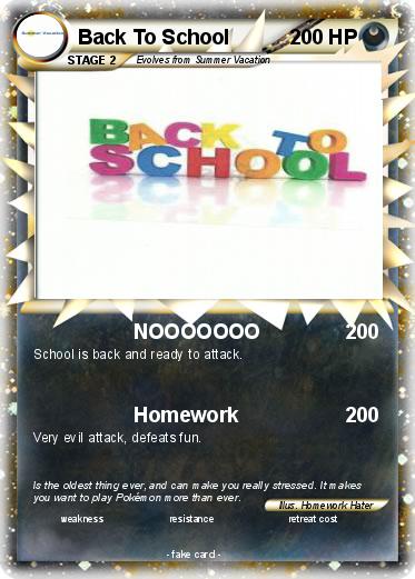 Pokemon Back To School