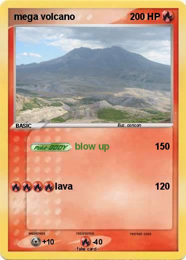 Pokemon mega volcano