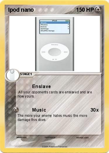Pokemon Ipod nano