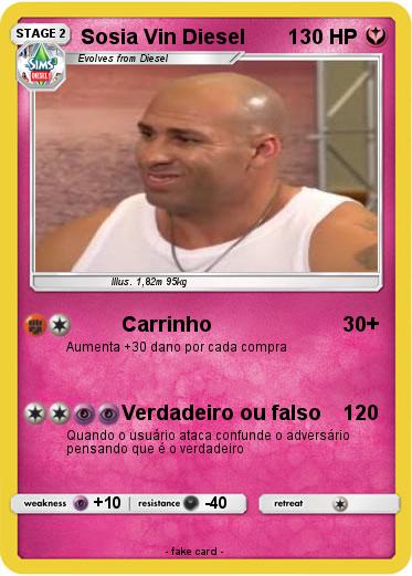 Pokemon Sosia Vin Diesel