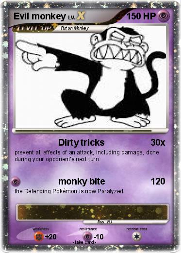 Pokemon Evil monkey