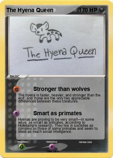 Pokemon The Hyena Queen