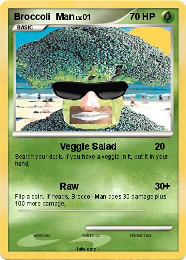 Pokemon Broccoli  Man