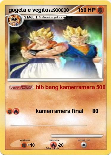 Pokemon gogeta e vegito
