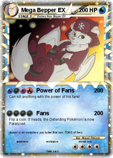 Pokemon Mega Bepper EX