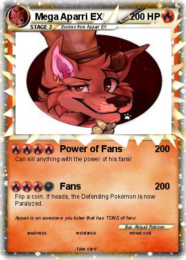Pokemon Mega Aparri EX