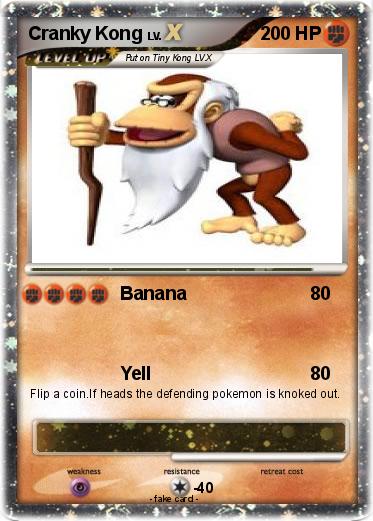 Pokemon Cranky Kong