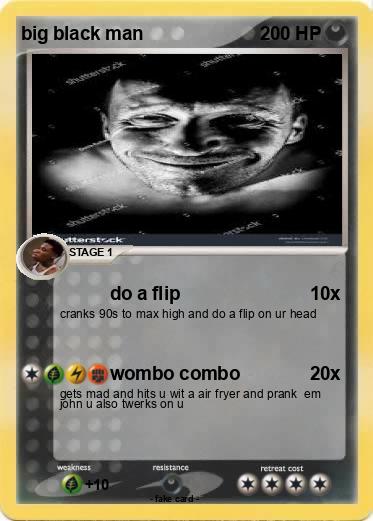Pokemon big black man