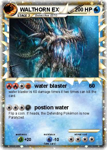 Pokemon WALTHORN EX