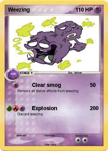 Pokemon Weezing