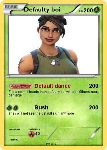 Pokemon Defaulty boi