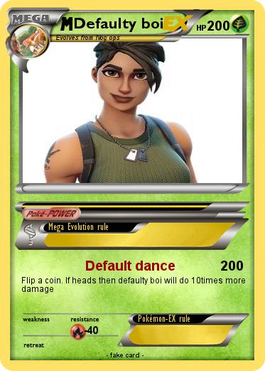 Pokemon Defaulty boi