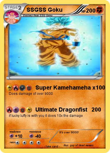 Pokemon SSGSS Goku