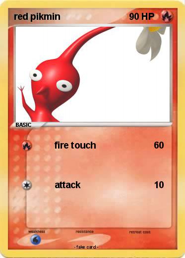 Pokemon red pikmin