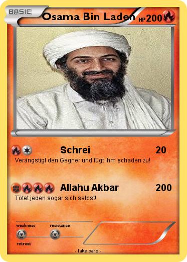 Pokemon Osama Bin Laden