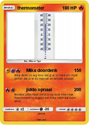 Pokemon thermometer