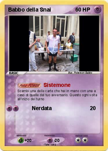 Pokemon Babbo della Snai