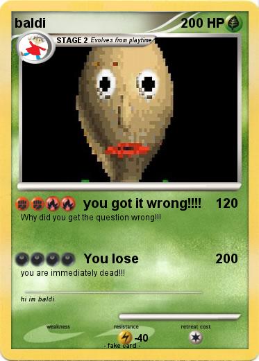 Pokemon baldi
