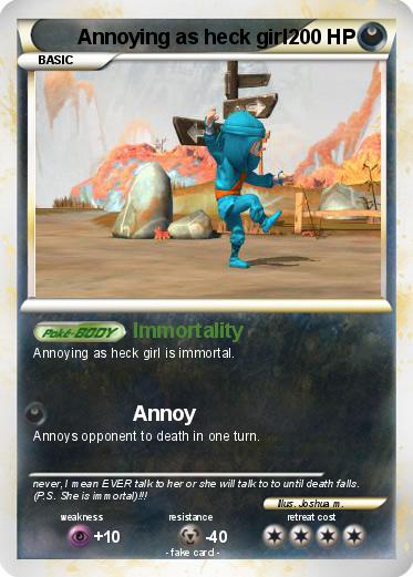 Pokemon Annoying as heck girl
