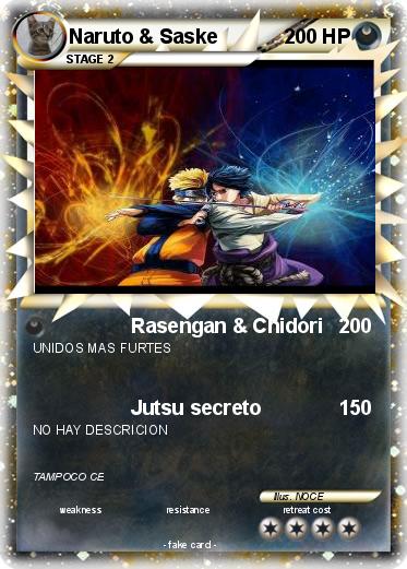 Pokemon Naruto & Saske
