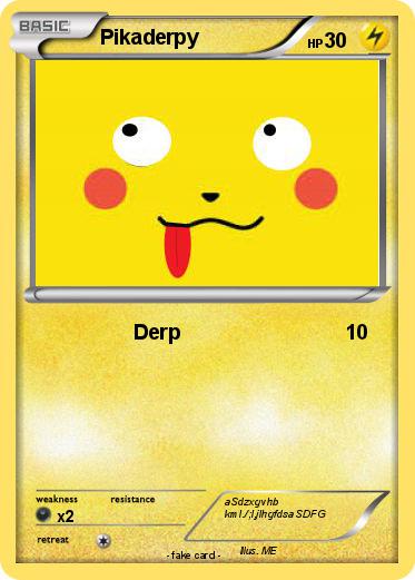 Pokemon Pikaderpy