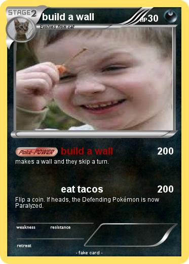 Pokemon build a wall