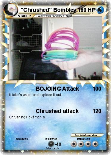 Pokemon "Chrushed" Bombley
