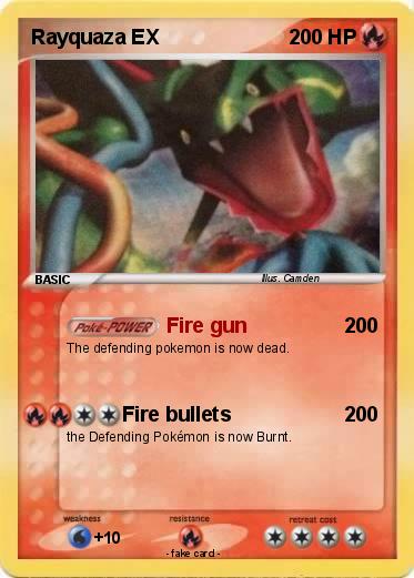 Pokemon Rayquaza EX