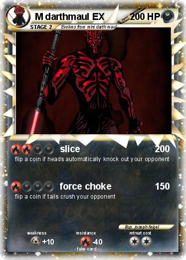 Pokemon M darthmaul EX